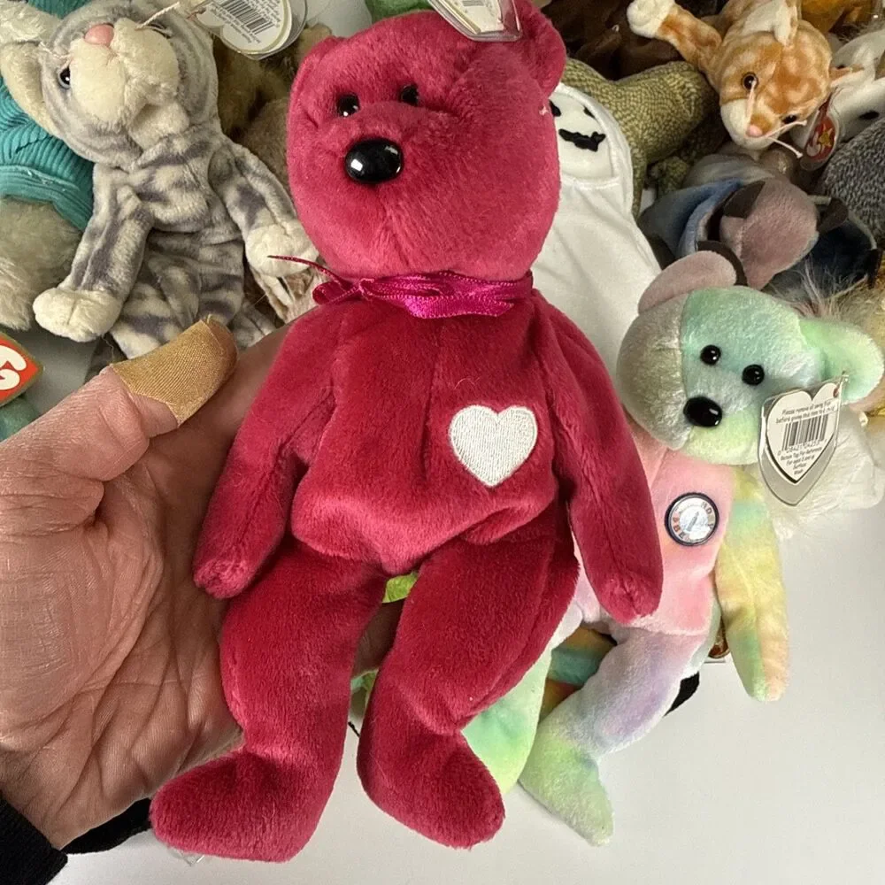 Lot of 45 Retired Ty Beanie Baby Collection w/ Tags